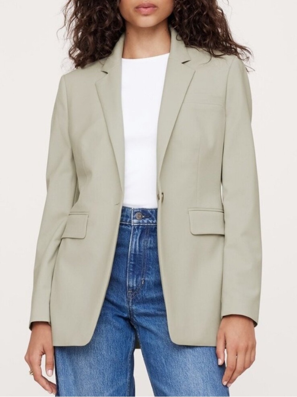 NWT Banana Republic Slim Fit Wool Blazer Jacket 6